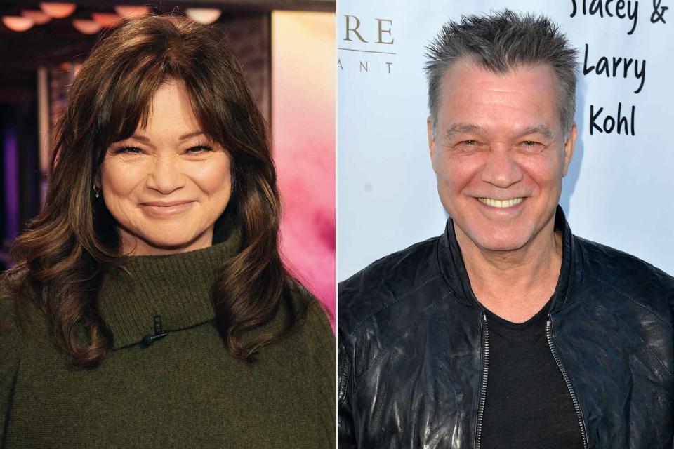 <p>Weiss Eubanks/NBCUniversal via Getty; Jerod Harris/Getty</p> Valerie Bertinelli and Eddie Van Halen