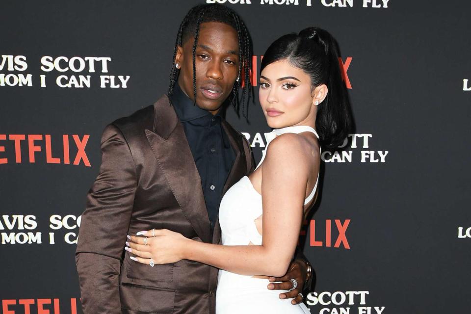 Jon Kopaloff/FilmMagic Travis Scott and Kylie Jenner in 2019