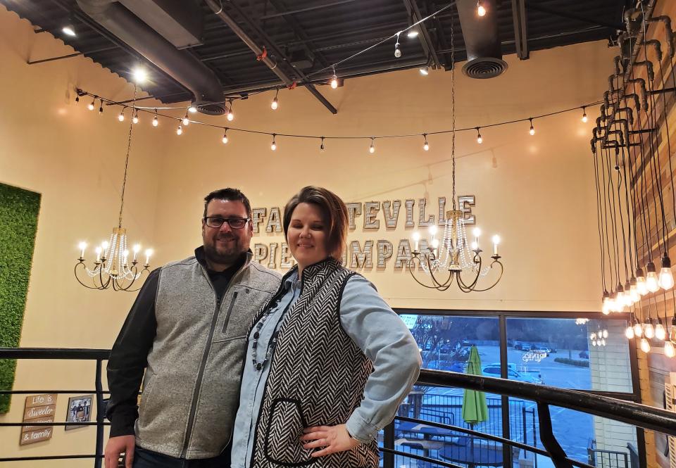 Kerry and Jen Washburn purchased Fayetteville Pie Company in December 2021.