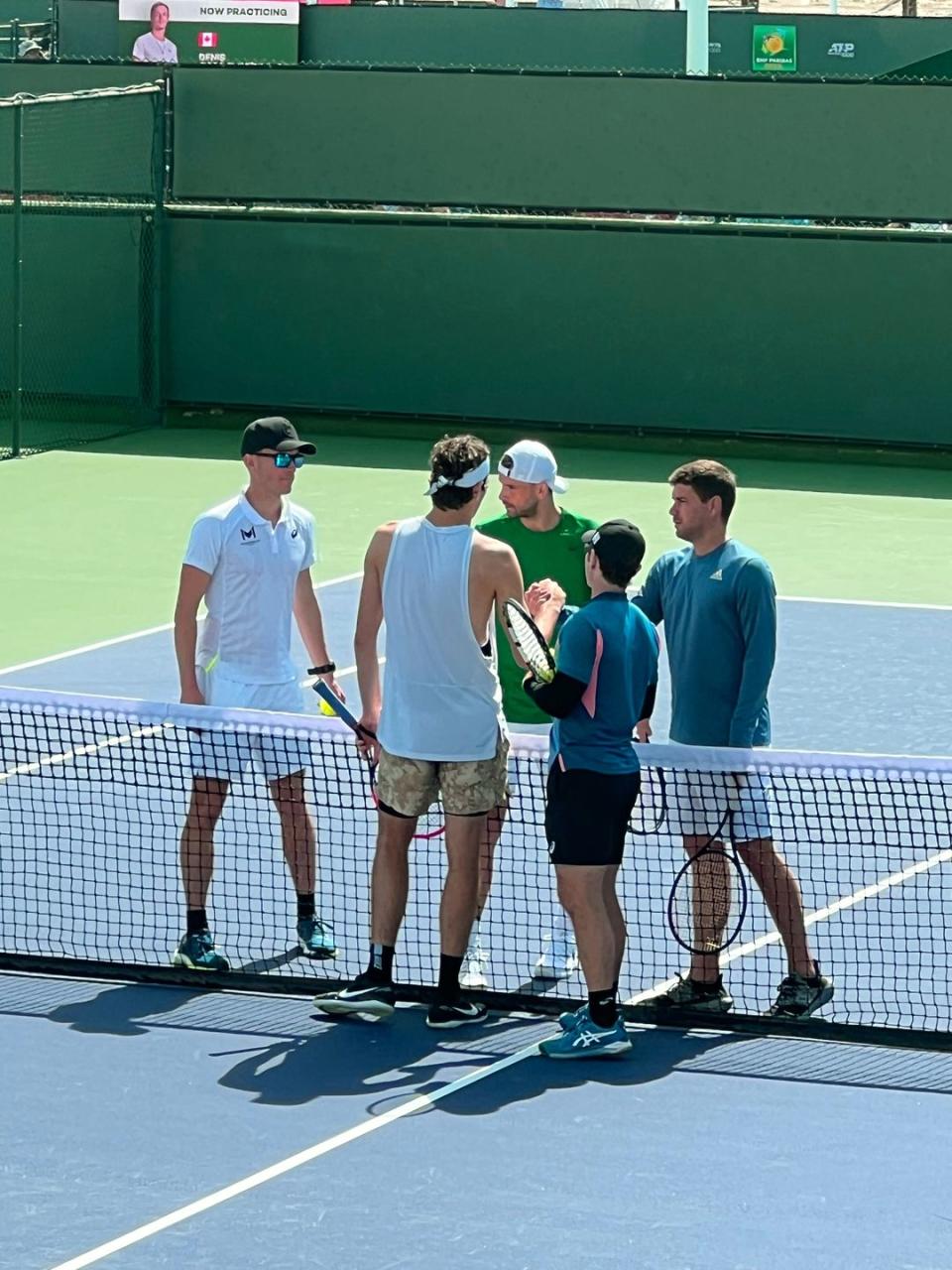 Taylor Fritz's Indian Wells Photo Diary