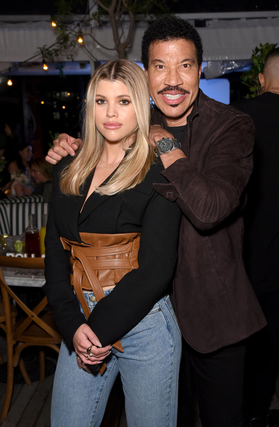 Lionel Richie Jokes About ‘Being Too Rough’ to Help Daughter Sofia Richie With Diaper Duty