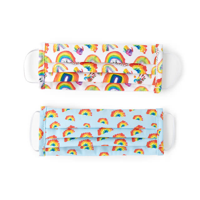 Uncommon Goods Rainbow Face Coverings