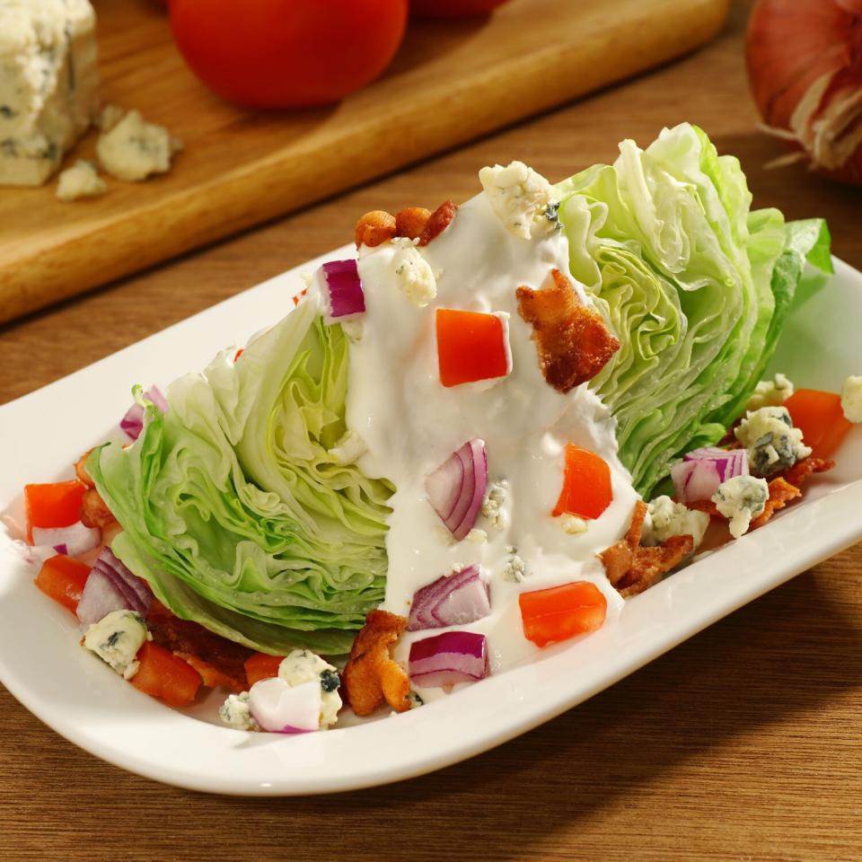 blue cheese wedge salad