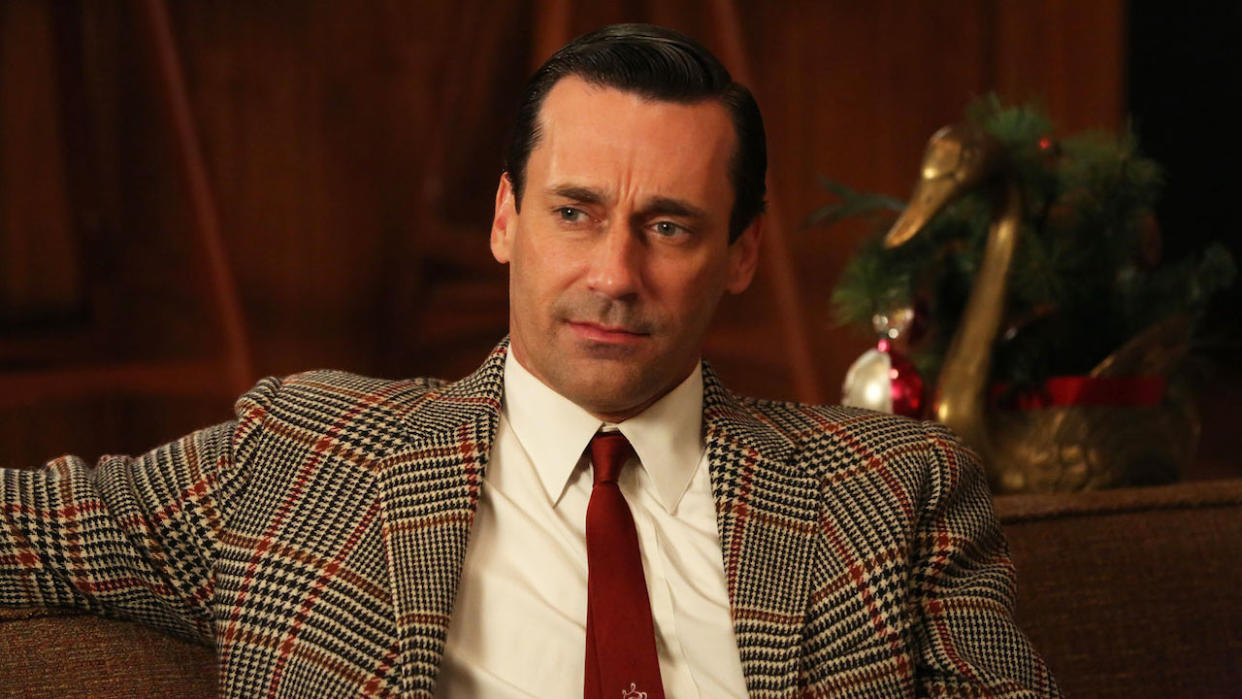  Jon Hamm as Don Draper in Mad Men. 