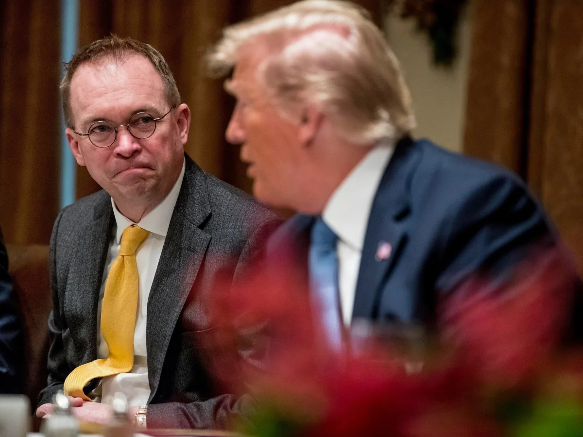 Mick Mulvaney said the classified documents recovered from Trump's Mar-a-Lago we..