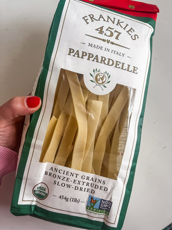 Bronze-extruded pappardelle<p>Courtesy of Jessica Wrubel</p>