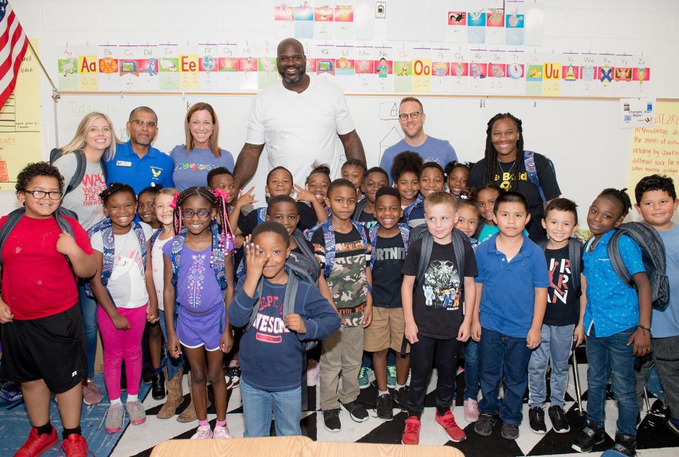 Backpacks with Shaq