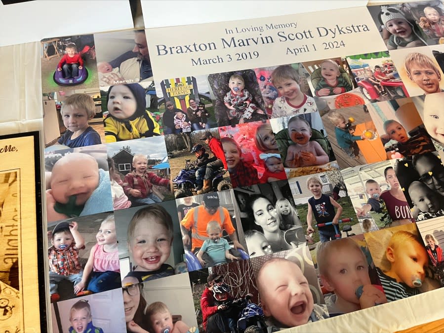The community came together to celebrate the life of Braxton Dykstra on April 27, 2024.