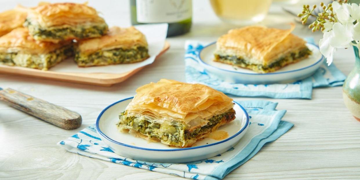 mothers day dinner ideas spanakopita