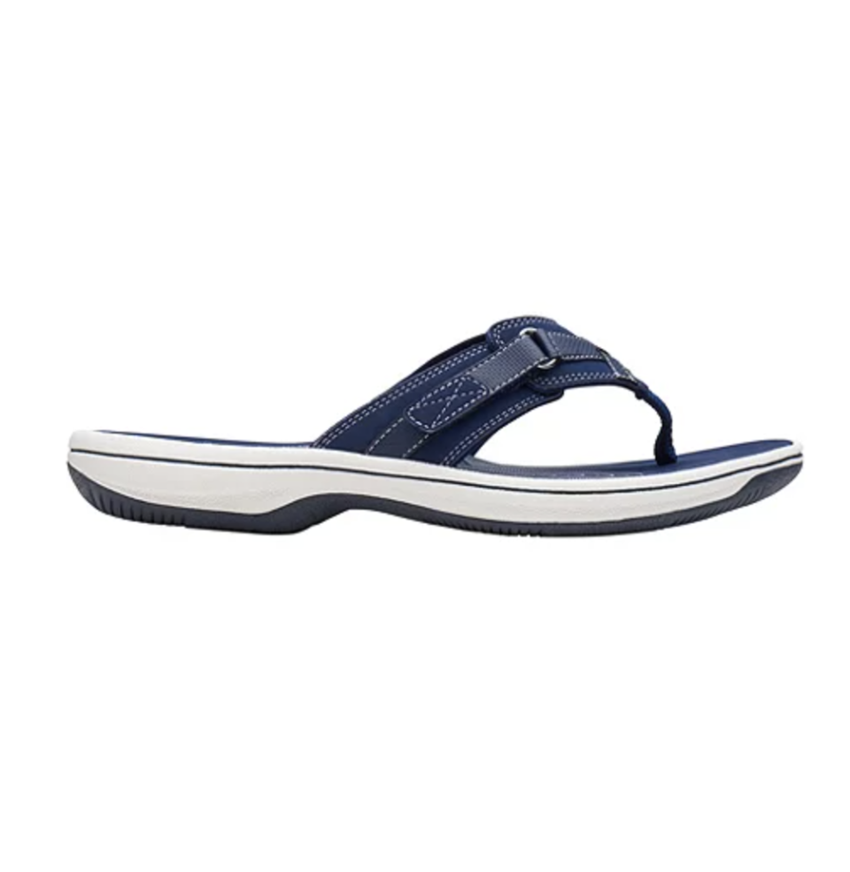 Clarks Breeze Flip Flop Sandals (photo via Mark's)