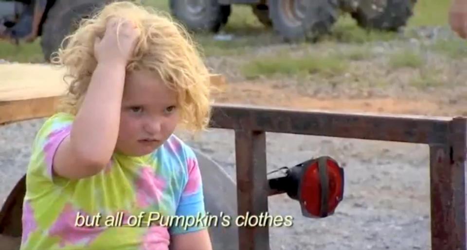 Escenas de la primera temporada de "Honey Boo Boo".El show "Here Comes Honey Boo Boo" es transmitido por TLC y sólo lleva diez episodios y ha sido todo un éxito.