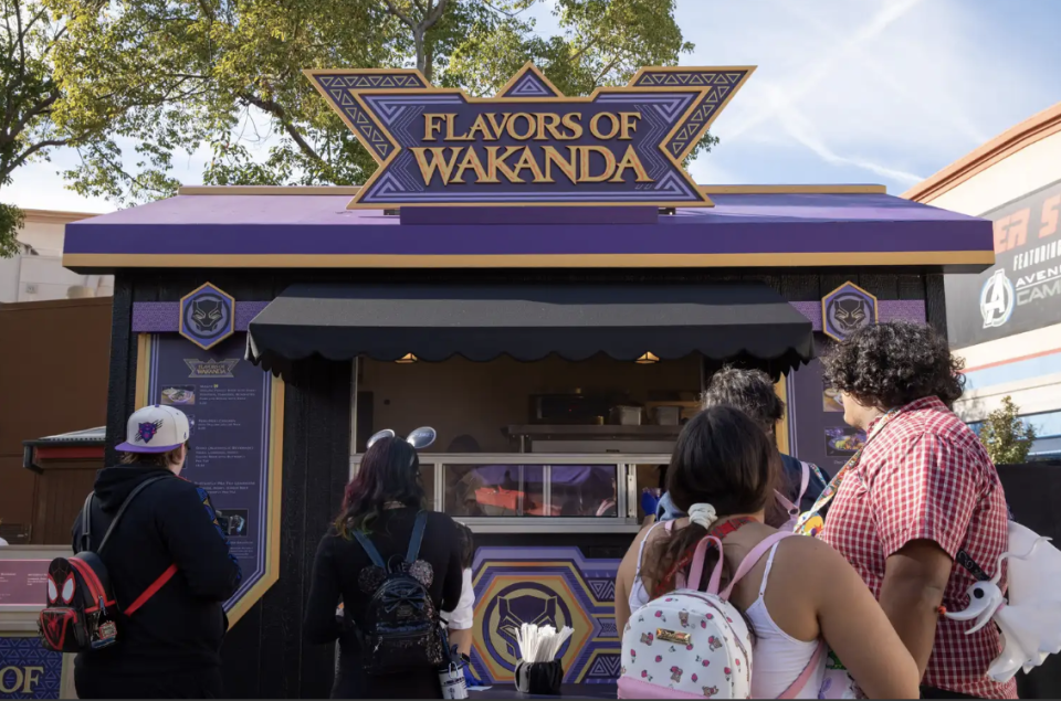 Flavors of Wakanda stand