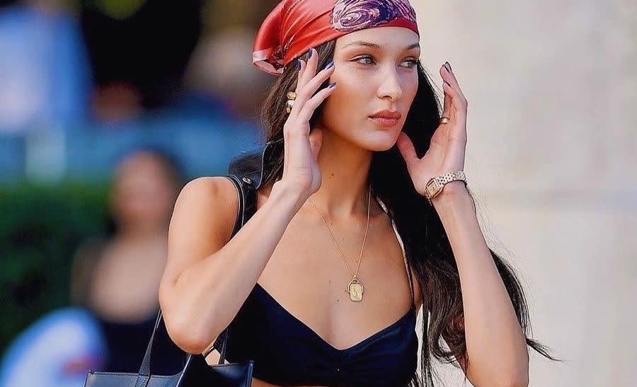 Bella Hadid in the street