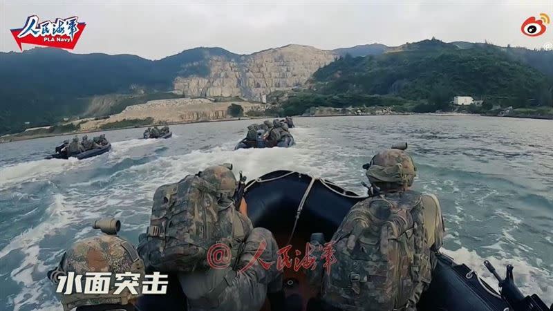 梅慧琳表示，解放軍相信習近平將有能力在1、2年之內拿下台灣 。（圖／翻攝自共軍微博）