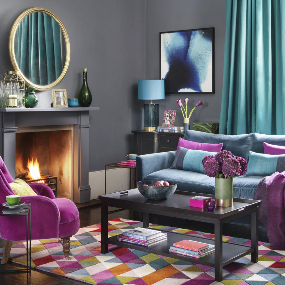 Go luxe with jewel tones