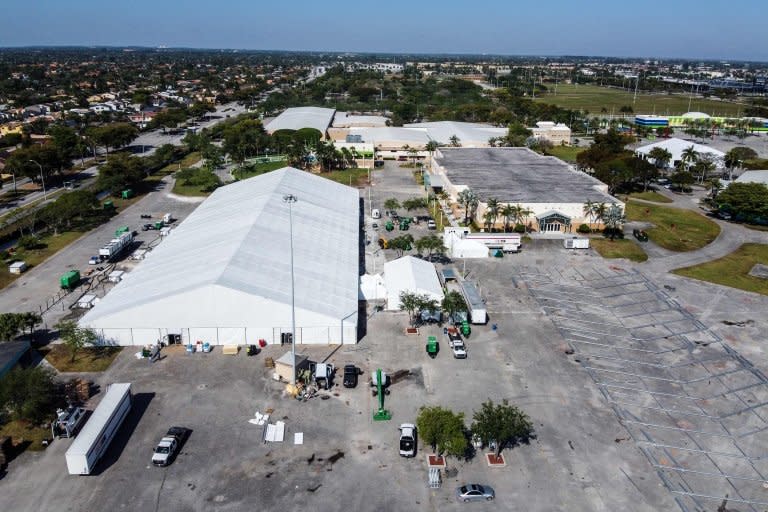 Hospital de emergencia en Florida, Estados Unidos.