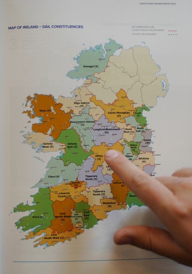 Ireland’s new constituency boundaries