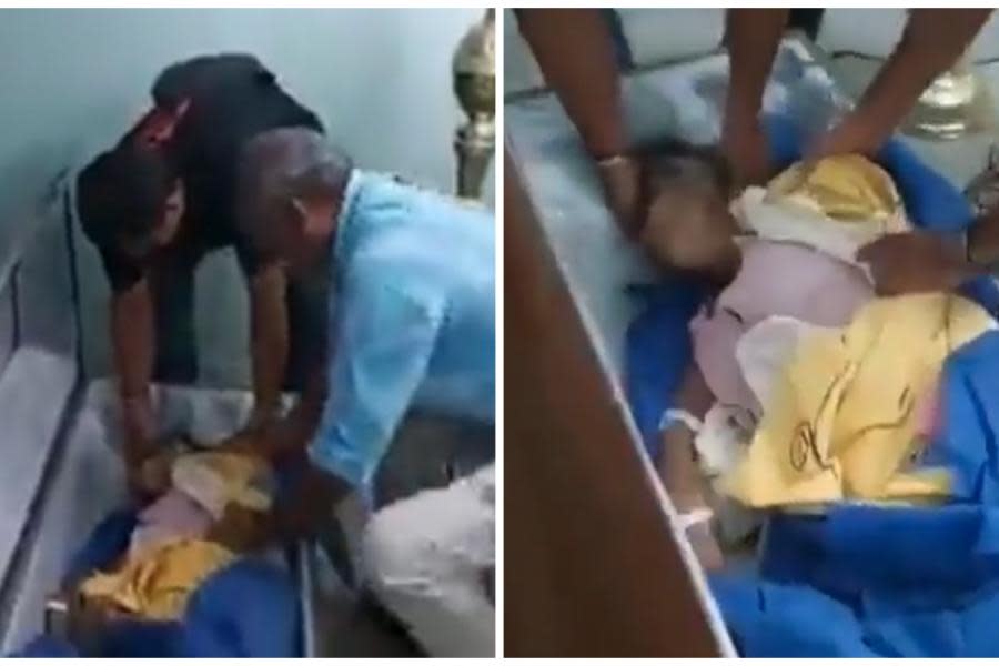 ¡Sorprendente! Abuelita es declarada muerta y se despierta en medio de su funeral