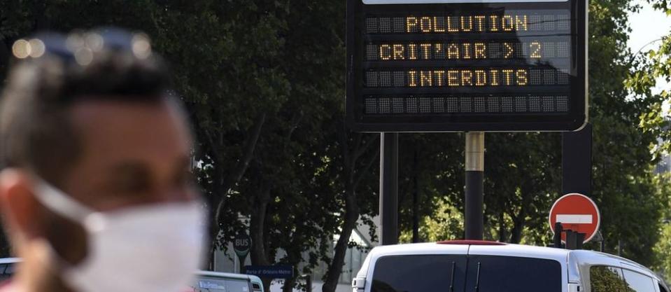 Circulation différentiée due à un pic de pollution.
