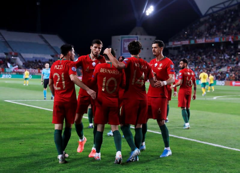 Euro 2020 Qualifier - Group B - Portugal v Lithuania