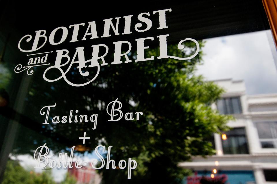 Botanist and Barrel in downtown Asheville May 7, 2021.