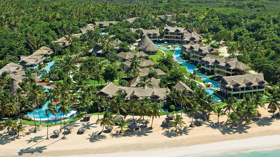 Aerial view of Zoëtry Agua Punta Cana, Dominican Republic