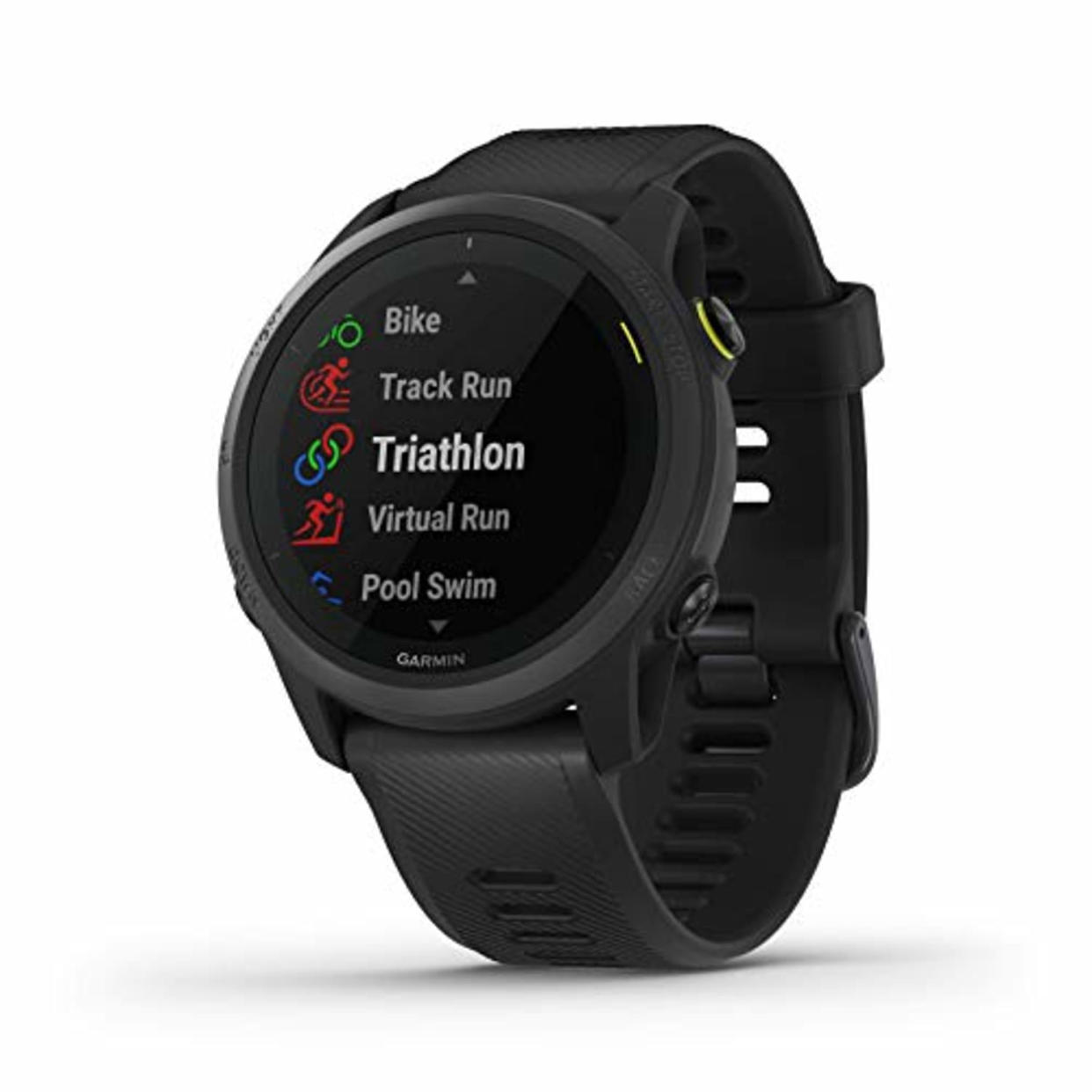 Garmin Forerunner 745, GPS Running Watch, Detailed Training Stats and On-Device Workouts, Essential Smartwatch Functions, Black (AMAZON)