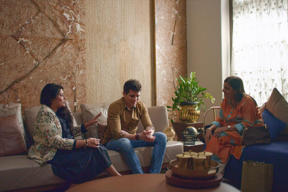 Pradhyuman in episode 4 of 'Indian Matchmaking' | Courtesy of Netflix—©2020 Netflix, Inc.