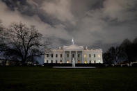 <p>The White House at dawn on Wednesday. </p>