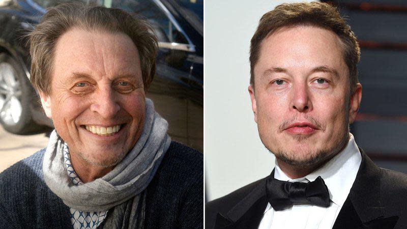 Errol Musk (izq) y su hijo Elon Musk/Foto: People