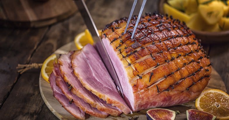 Fruit-Glazed Ham