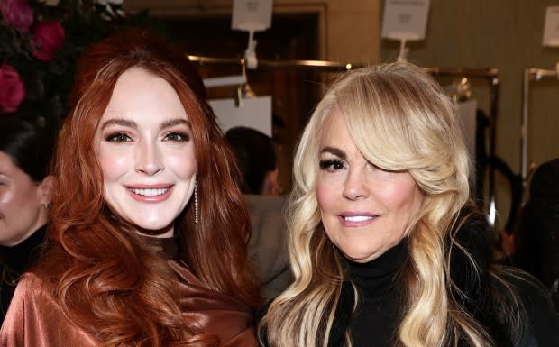 Lindsay Lohan's mom Dina shares picture of her life as a new mom to baby  Luai