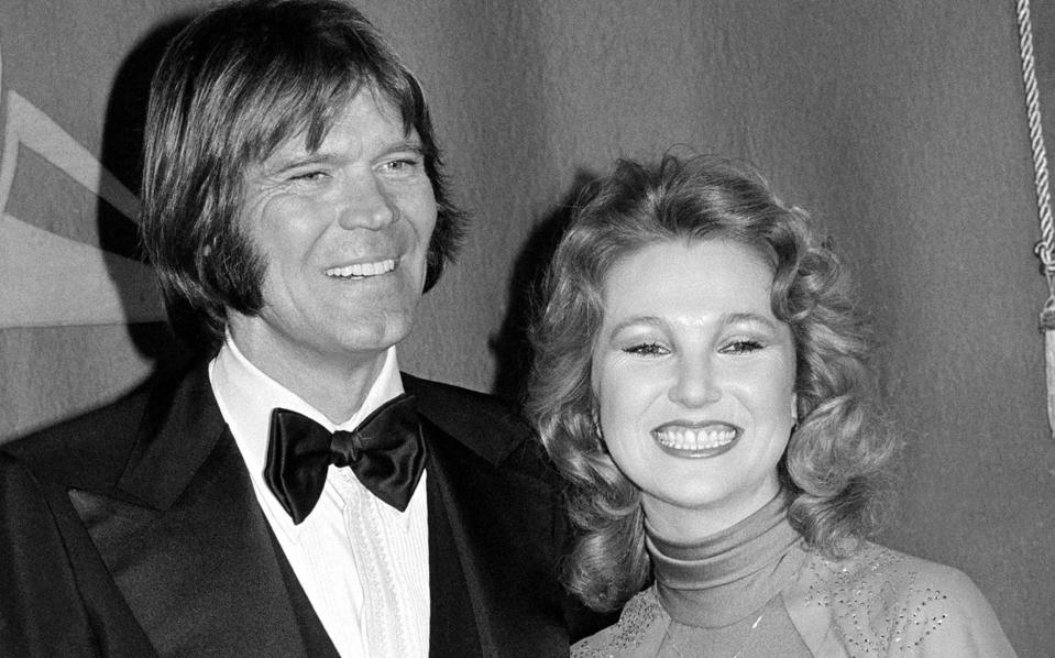 Glen Campbell and Tanya Tucker in 1979