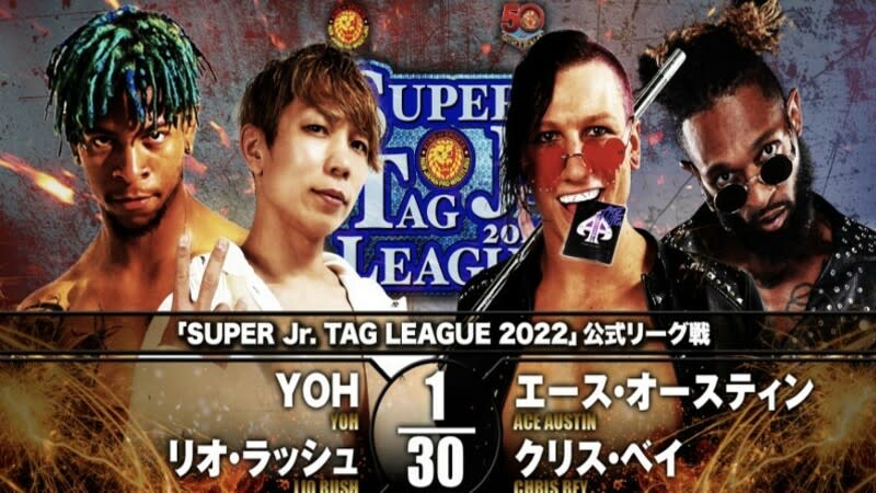 NJPW Super Junior Tag League Night Five Results (11/28): Austin And Bey Face YOH And Lio Rush