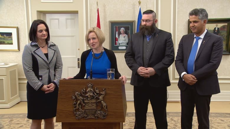 Premier Rachel Notley splits human services department, appoints new cabinet member