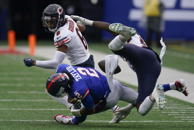 Bears stumble in 2nd half, fall to Giants