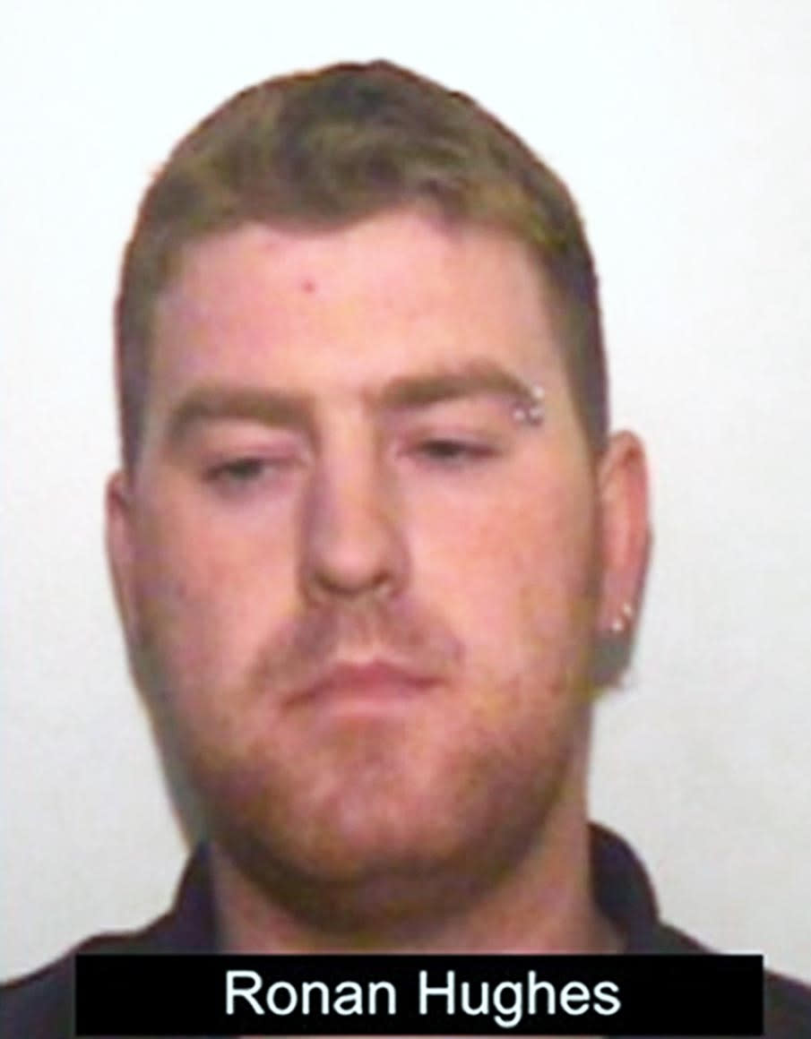 Haulier Ronan Hughes, 40, is being sentenced. (PA)