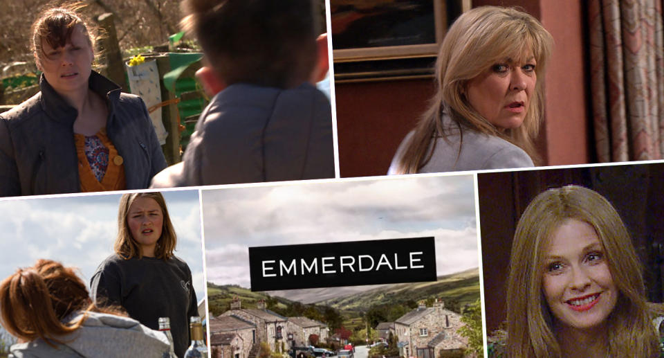 Bernice returns in next week's Emmerdale (ITV)