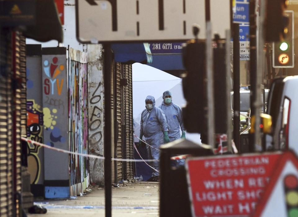 Ataque en una mezquita de Londres