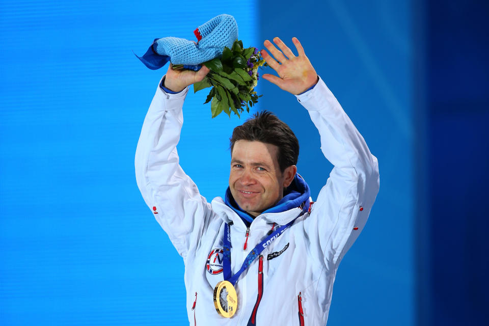 <p>No one has more Winter Olympic medals than the Ole Einar “The King of Biathlon” Bjorndalen. The Norwegian competed in six Olympics from 1994 to 2014, racking up 13 medals. He also swept the men’s gold medals at the 2002 Salt Lake City Olympics. </p>