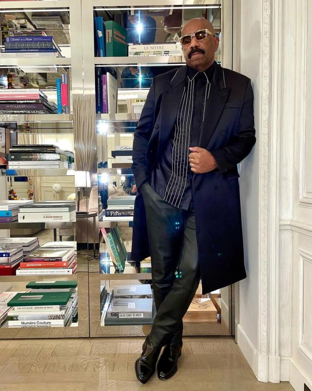 Steve Harvey Shares How Wife Marjorie Inspired His Style Evolution