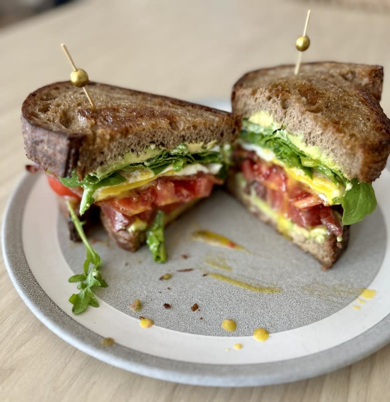 Chef Luke Venner's BLT with a fried egg<p>Courtesy of Kelli Acciardo</p>