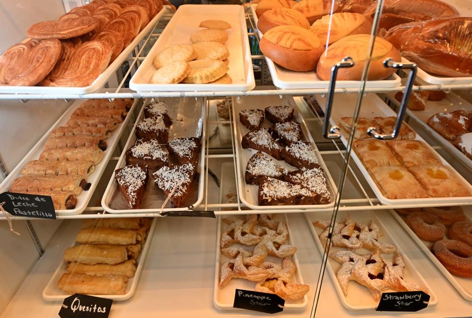 Pastries at La Central Bakery & Cafe