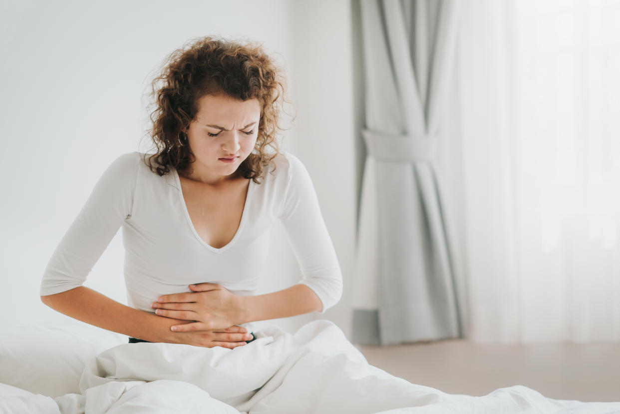 Stomach aches and pains are signs of pancreatic cancer. (Getty Images)