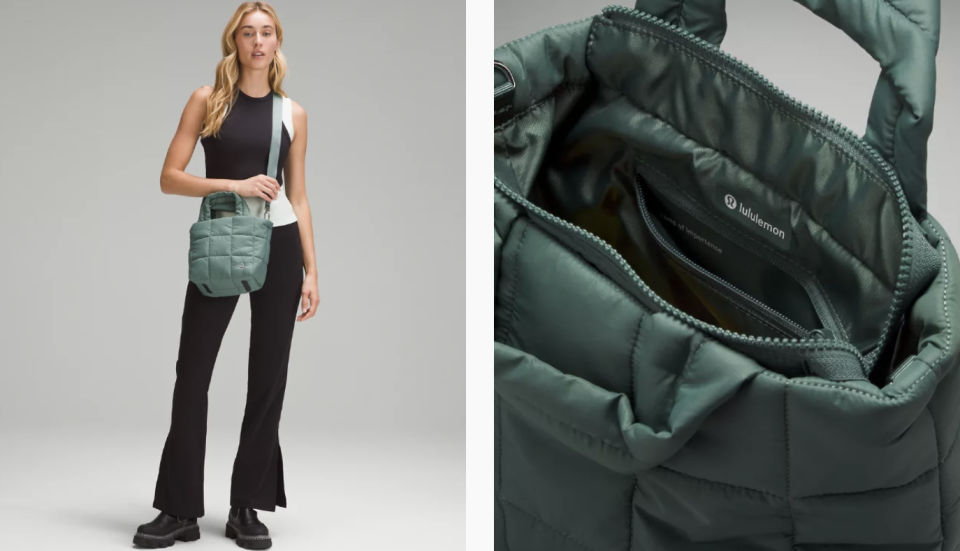 Quilted Grid Crossbody Bag 5L. PHOTO: Lululemon