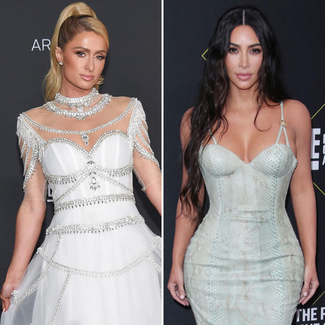 paris hilton and kim kardashian in 2000｜TikTok Search