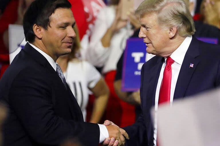 DeSantis se presentaba como alguien que podría arrebatarle la candidatura presidencial republicana a Trump