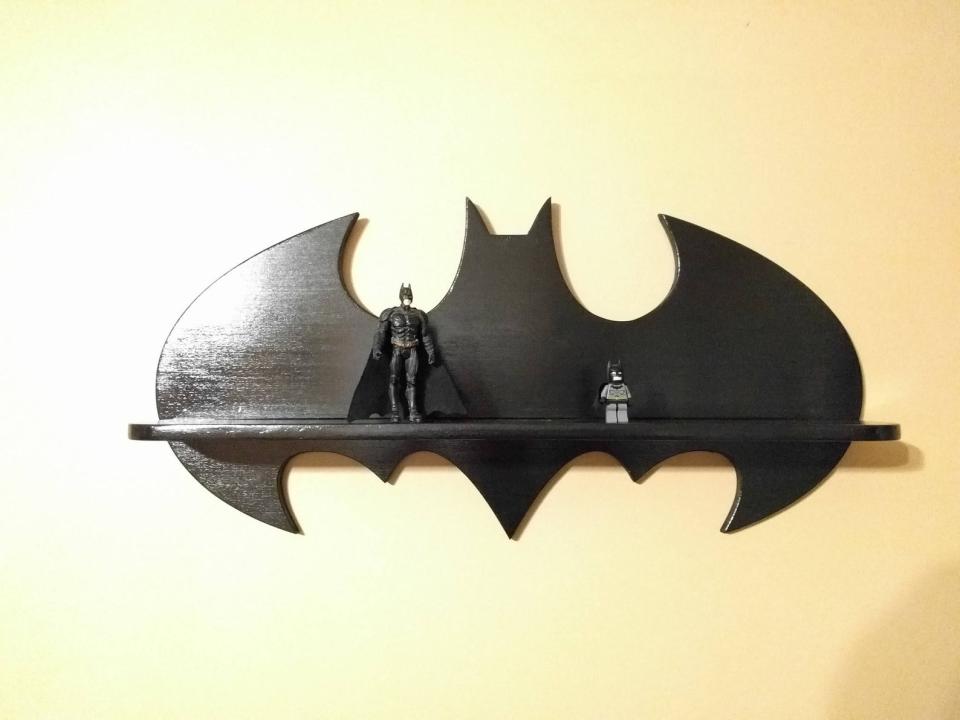 Batman Inspired Display Shelf (Photo: Etsy)