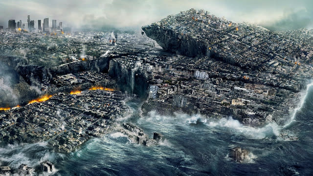 This weekend, <strong>Dwayne Johnson</strong> will try to save California from “The Big One” (that is: the earthquake we all know is going to hit eventually, but we still live here anyway) in <em>San Andreas</em>. California isn’t technically the <em>whole world</em>, but for anyone who lives in Los Angeles, it might as well be. And we can’t think of anyone we’d trust with our lives more than The Rock. While we wait to see what fate befalls L.A. -- there appears to be enough chaos and catastrophe in the trailer to at least wipe out The Valley -- here are the 11 best ways disaster movies have tried to destroy the world. (And occasionally succeeded too!) <strong> NEWS: Dwayne “The Rock” Johnson just broke the selfie World Record!</strong> <strong> 11. The Asteroid in <em>Seeking a Friend for the End of the World </em></strong> Focus Features The asteroid is classic, which also means it’s been done to death. It worked for this movie, which was more of a love story than a death and destruction movie, but true disaster movies need to try a little harder. <strong> 10. The Comet in <em>Deep Impact </em></strong> Paramount Pictures A step up from asteroids, because this comet hits the ocean and causes a giant tidal wave that kills Tea Leoni. (Spoiler alert.) <strong> 9. The Volcano in <em>Pompeii </em></strong> TriStar Pictures Ditto goes for <em>Dante’s Peak</em>, though the volcano in <em>Pompeii</em> effed up a lot more. We love a fire and brimstone moment, but they do seem a little old school. A bit removed from our terrors of today. Just don’t live by a volcano, right? <strong> 8. The Earth’s Core Stops Spinning in <em>The Core </em></strong> Paramount Pictures Sure, we get super storms and the Golden Gate Bridge collapses, but it’s a bit too scientific for us with the magnetic field instability and Ultraviolet radiation in the atmosphere. Then on top of all that, the business about the molten core not spinning. We’re trying to watch the world fall apart, not take AP Bio. <strong> WATCH: The first trailer for ‘Point Break’ remake is absolutely bonkers</strong> <strong> 7. The Second Ice Age in <em>The Day After Tomorrow </em></strong> 20th Century Fox It’s just global warming, but <em>The Day After Tomorrow</em>’s use of flooding and tidal waves and massive hurricane-like storms that freeze everything they pass over makes climate change far scarier than anything you’ll hear from Greenpeace. <strong> 6. Humans in <em>Mad Max: Fury Road </em></strong> Warner Bros. Pictures Now, the global oil shortage is what causes the panic, but mankind is what truly kills Earth in <em>Mad Max</em>. It seems terrifyingly realistic too. Humans are always ruining everything. See also: <em>The Lorax</em>. Yes, Dr. Seuss’ <em>The Lorax</em>. <strong> 5. The Rage Virus in <em>28 Days Later </em></strong> Fox Searchlight Pictures Really, any virus: the one the monkeys are infected with in <em>28 Days Later</em> that turns everyone into zombies. The virus not spread by monkeys in <em>12 Monkeys</em>. The bat-pig virus that Gwyneth Paltrow gets in <em>Contagion</em> then gets her head cut open. <strong> 4. A Massive Solar Flare in <em>2012 </em></strong> Sony Pictures Similar to <em>The Core</em>, it’s all about what’s happening inside the Earth: The core temperature is increasing rapidly, causing giant earthquakes and so-called megatsunami and California gets broken off into the ocean! And it’s all caused by a solar flare, which is pretty cool. <strong> NEWS: Check out Hollywood’s 9 hottest hunks of summer popcorn season</strong> <strong> 3. A Slow-Moving Planet Colliding With Earth in <em>Melancholia </em></strong> Magnolia Pictures The most un-disaster-y disaster movie here, with one of the coolest Earth-destroying tricks: Another planet, slowly moving towards us before (spoiler alert) eventually colliding and successfully destroying everything via a fiery shockwave. Much better than any measly comet or asteroid. <strong> 2. Biblical Apocalypse in <em>This Is the End </em></strong> Columbia Pictures What starts as fire raining from the sky and giant sinkholes that kill the likes of Rihanna is eventually revealed to be the end of days. And after The Rapture, a giant Satan demon with a giant demon penis (hey, this is a Seth Rogen movie, after all) destroys the rest of the world. <strong> 1. Earth’s Polar Ice Caps Melting in <em>Waterworld </em></strong> Universal Pictures The planet is one giant ocean. Bad movie, great way to destroy Earth. AND NONE FOR <em>THE HAPPENING</em>, BECAUSE PLANTS? REALLY? Now, go behind-the-scenes to learn the secrets of <em>San Andreas</em>’ insane stunts: