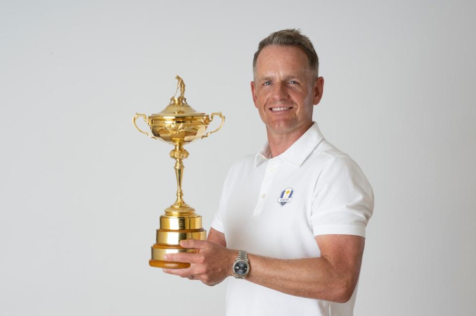 Team Europe captain Luke Donald.<p>Courtesy of Rolex</p>